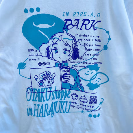 FUTUREメイちゃん Tシャツ ホワイト（Future Mei-Chan T-Shirt White）