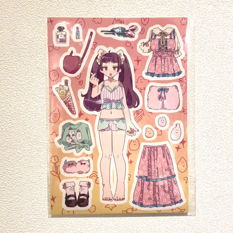 きせかえシール まり　（不透明）