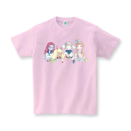 【東京ガンボ】晩餐　S/S Tee　SHIRT ライトピンク
