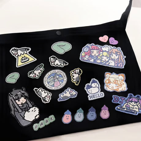PARKオリジナル　刺繍ワッペン　ナスコイン