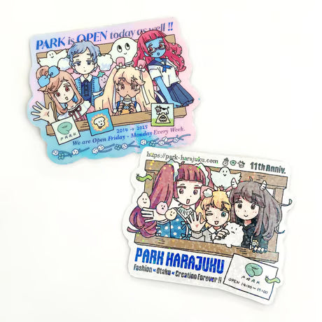 どこでもPARK！ キラキラマグネットセット（PARK Anywhere! Sparkly Magnet Set）