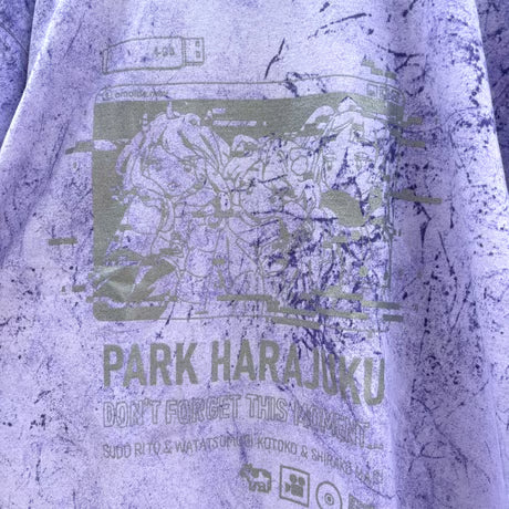 りとことまり メモリータイダイT アメジスト（Rito, Kotoko and Mari Memory Tie-Dye T-Shirt Amesyst）