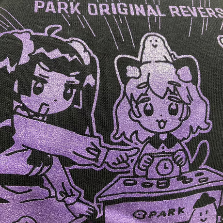 PARKリバーシ バトルスタート ロンT ブラック（PARK Reversi Battle Start Long Sleeve T-Shirt Black）