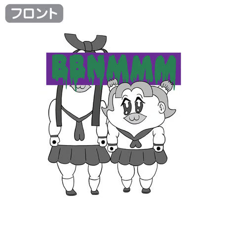 【COSPA】ボブネミミッミ Tシャツ WHITE[ポプテピピック] 6292-2656