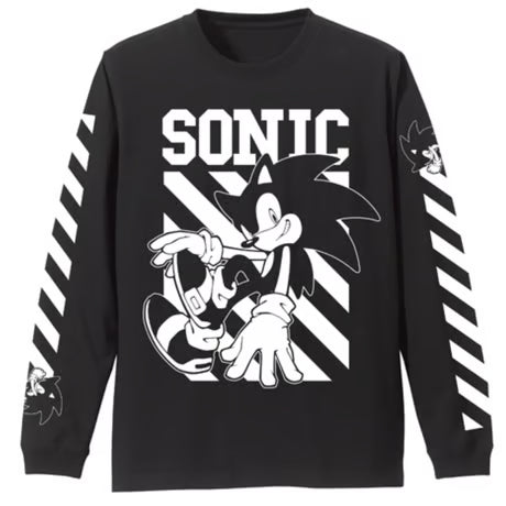 【COSPA】SONIC ロングスリーブTシャツ [ソニック・ザ・ヘッジホッグ] 0387-1437