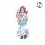 PARKのキャラクター 全身クリアステッカー （PARK Character Full Body Clear Sticker ）