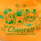 ビアガーデン ミニウエストポーチ オレンジ（Beer Garden  Mini Fanny Pack Orange）