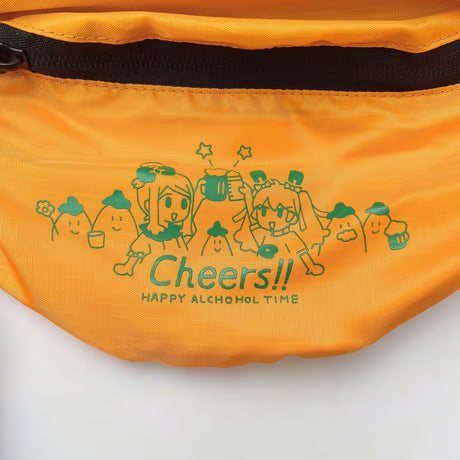 ビアガーデン ミニウエストポーチ オレンジ（Beer Garden  Mini Fanny Pack Orange）