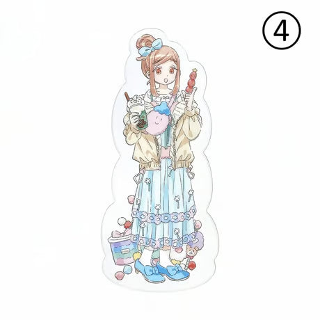 PARKのキャラクター 全身クリアステッカー （PARK Character Full Body Clear Sticker ）