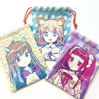 ミニ巾着 りと（Mini Drawstring Pouch Rito）