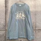 PARKリバーシ バトルスタート ロンT スモーキーグリーン（PARK Reversi Battle Start Long Sleeve T-Shirt Smoky Green）