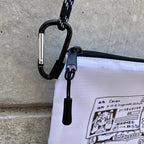 カカオの貴重品サコッシュ　ブラック