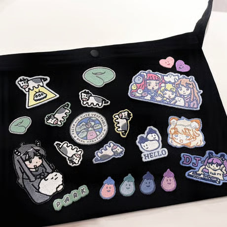 PARKオリジナル　刺繍ワッペン　PARKロゴセット　ミニ