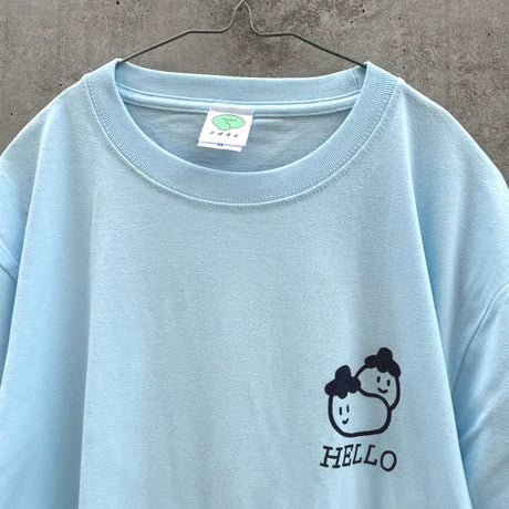 TODAY’S NASU Tシャツ ライトブルー（Today‘s Eggplant T-Shirt Light Blue）