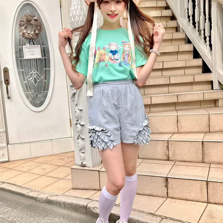 【東京ガンボ】晩餐　S/S Tee　SHIRT　ライトイエロー