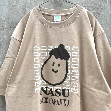 NASU&BARAN BIGTシャツ サンドベージュ（Eggplant and Baran Big T-shirt Sand Beige）