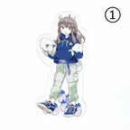 PARKのキャラクター 全身クリアステッカー （PARK Character Full Body Clear Sticker ）