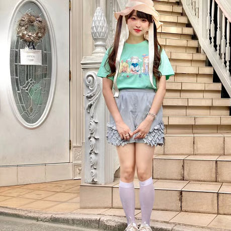 【東京ガンボ】晩餐　S/S Tee　SHIRT　ミントグリーン