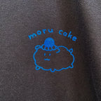 モルケーキ ロンT ブラック（Guinea pig cake long sleeve T-shirt Black）