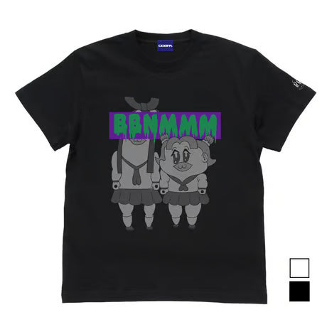 【COSPA】ボブネミミッミ Tシャツ BLACK[ポプテピピック] 6292-2656