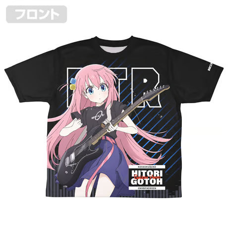 【二次元COSPA】描き下ろし 後藤ひとり 両面フルグラフィックTシャツ [ぼっち・ざ・ろっく！] 6932-2838