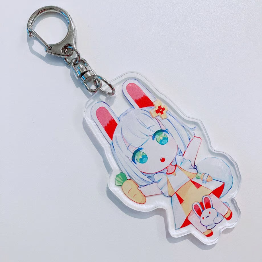 【YUtuKI】ゆつPARK　うさちゃんアクリルキーホルダー
