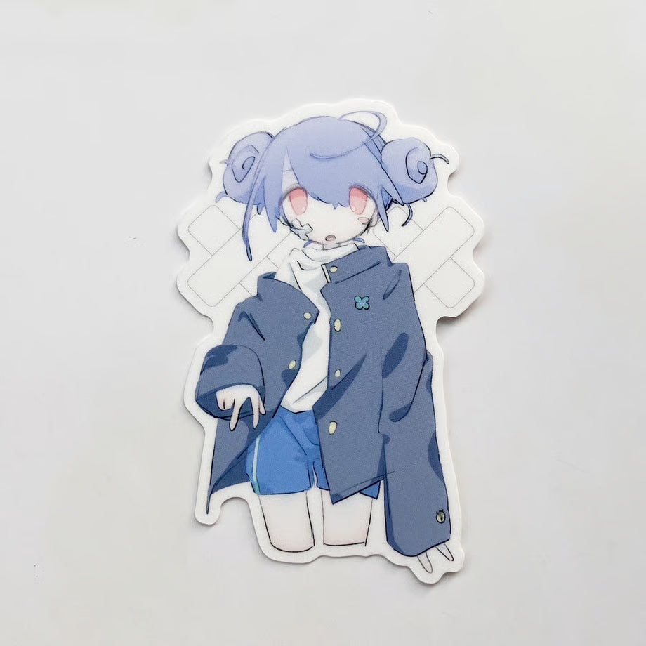 【ゆーきん】こぐま学ラン　ステッカー
