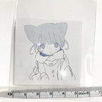 【ゆーきん】つめたいねこ　ステッカー