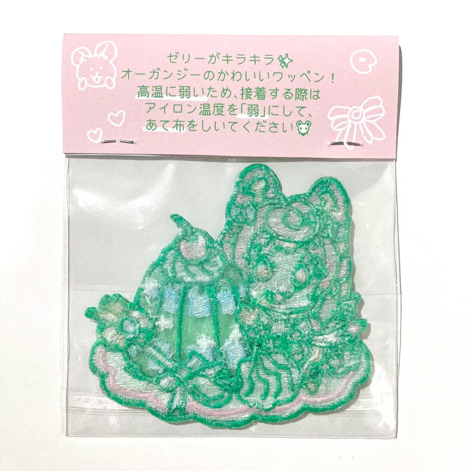 原宿バーチャルパーク　キラキラカフェワッペン