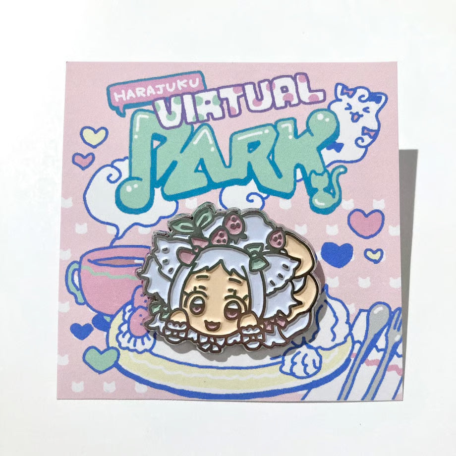 原宿バーチャルパーク　カフェグルメピンバッジ