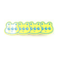 平行×PARK　くまめバレッタピン yellow