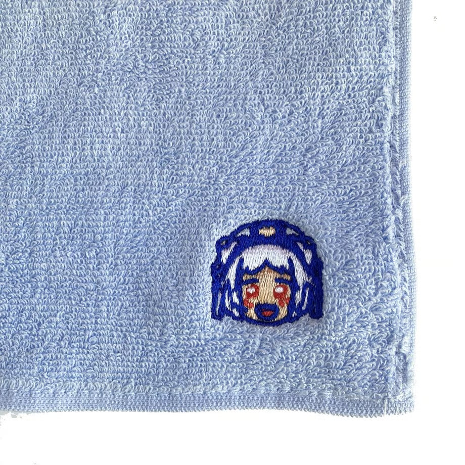 原宿バーチャルパーク　ケムリくん　刺繍タオルハンカチ