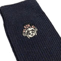 原宿バーチャルパーク　おうまゆう×PARK 刺繍ソックス ネイビー
