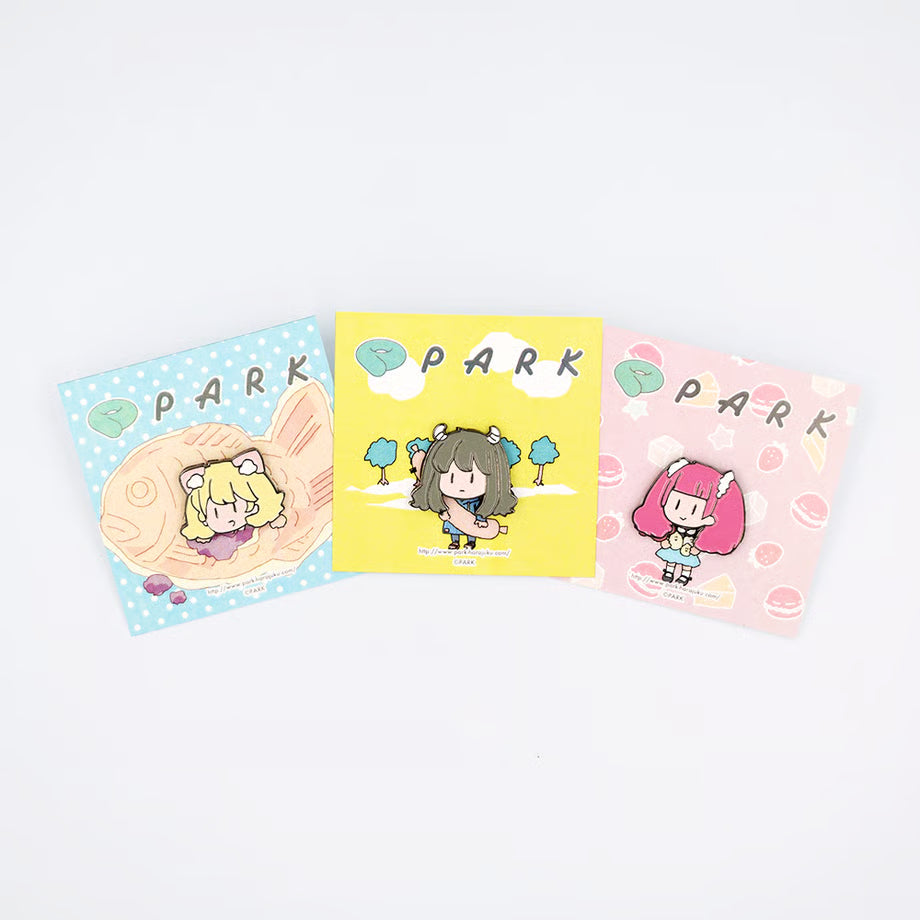 PARKオリジナルキャラクターピンバッジ
