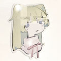 【ゆーきん】むにばぐ　ステッカー