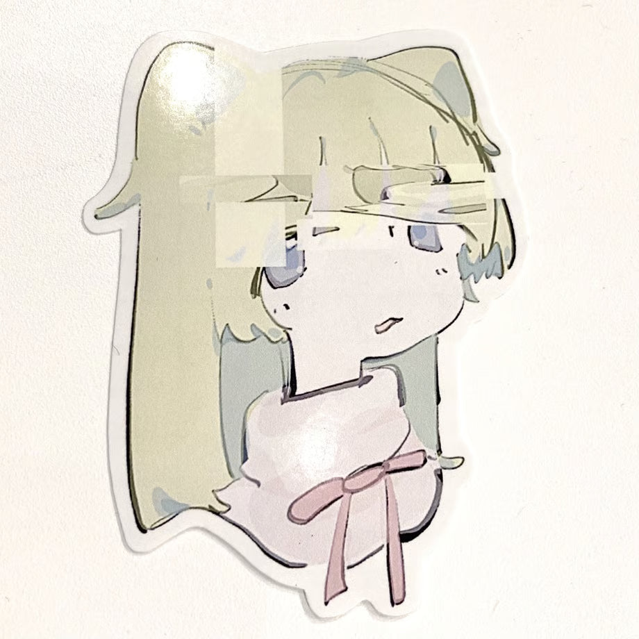 【ゆーきん】むにばぐ　ステッカー