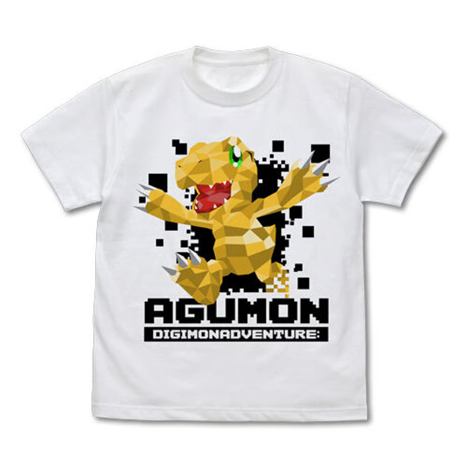 【COSPA】アグモン ポリゴングラフィック Tシャツ [デジモンアドベンチャー：]