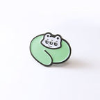 くまめ×PARKピンバッジ