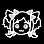 原宿バーチャルパーク　猫吹ケムリ×PARK 刺繍ソックス ブラック
