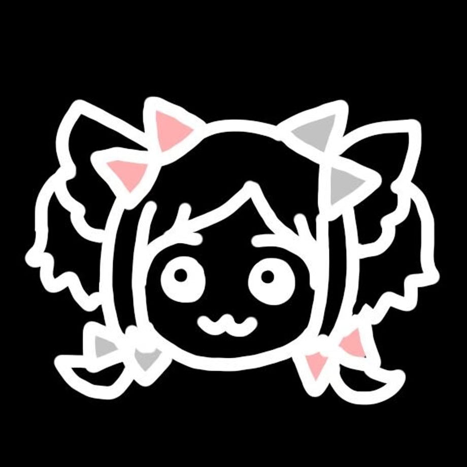 原宿バーチャルパーク　猫吹ケムリ×PARK 刺繍ソックス ブラック