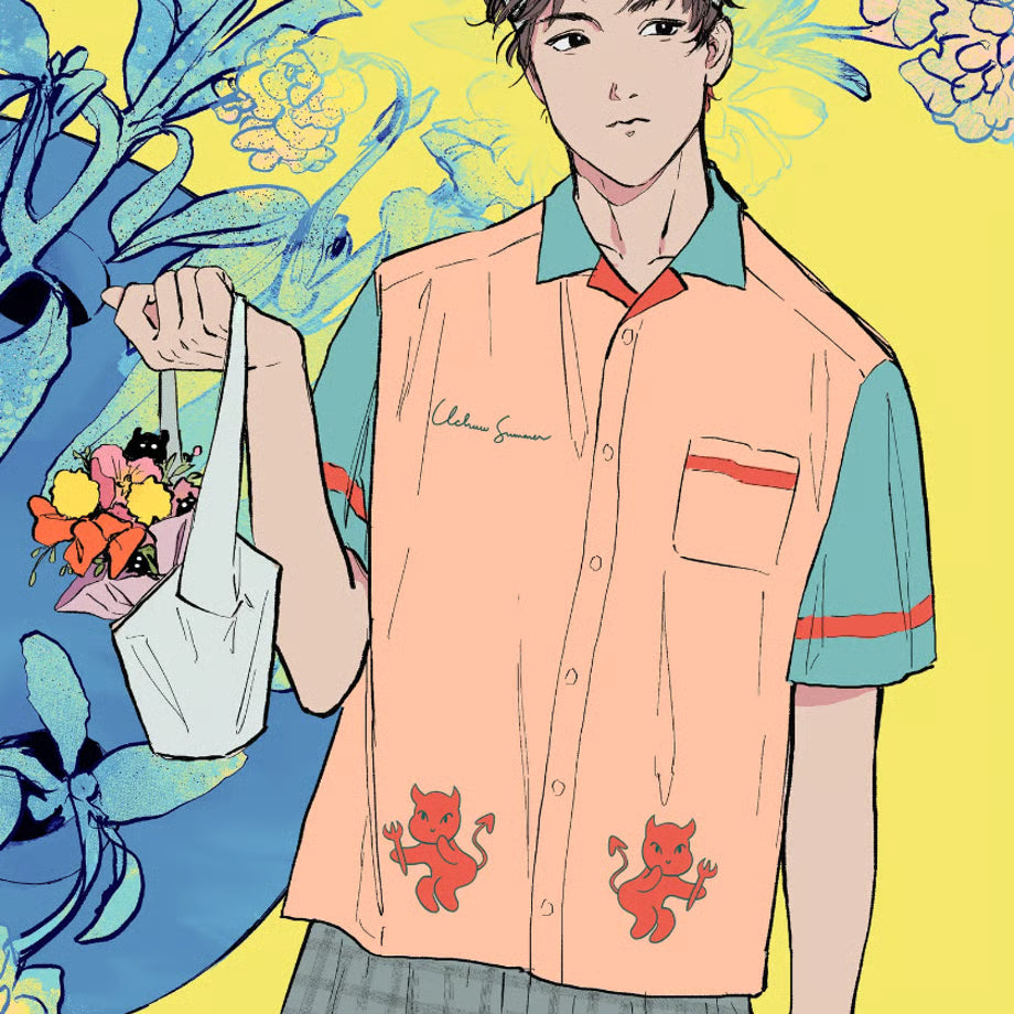 【宇宙サマー】DEVILISH BOWLING SHIRT