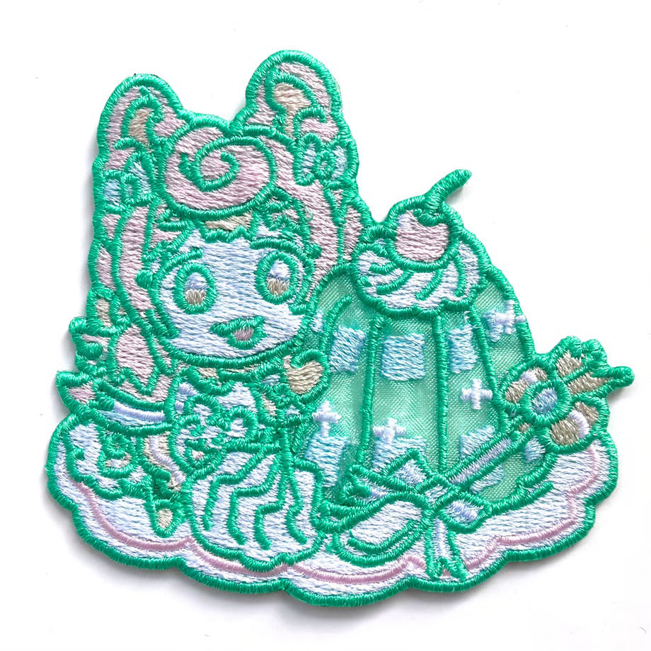 原宿バーチャルパーク　キラキラカフェワッペン