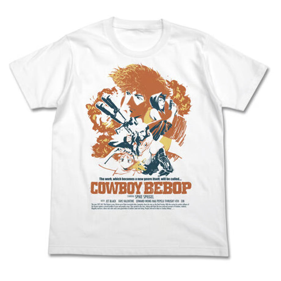 【COSPA】カウボーイビバップ Tシャツ ポスターアートVer. [カウボーイビバップ] 0348-0144