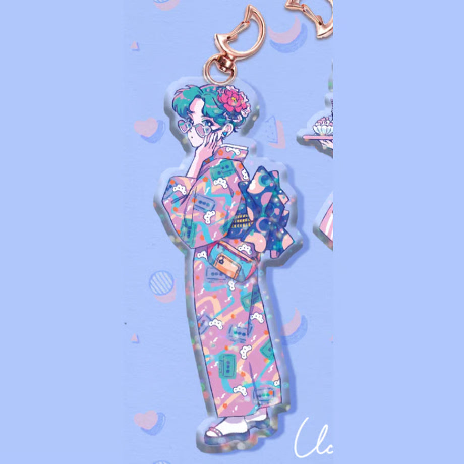 【宇宙サマー】GIRL CHARMS Kimono