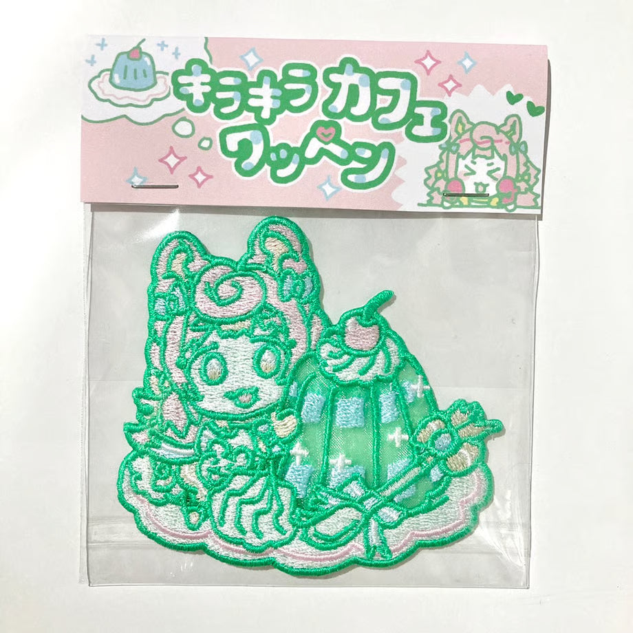 原宿バーチャルパーク　キラキラカフェワッペン