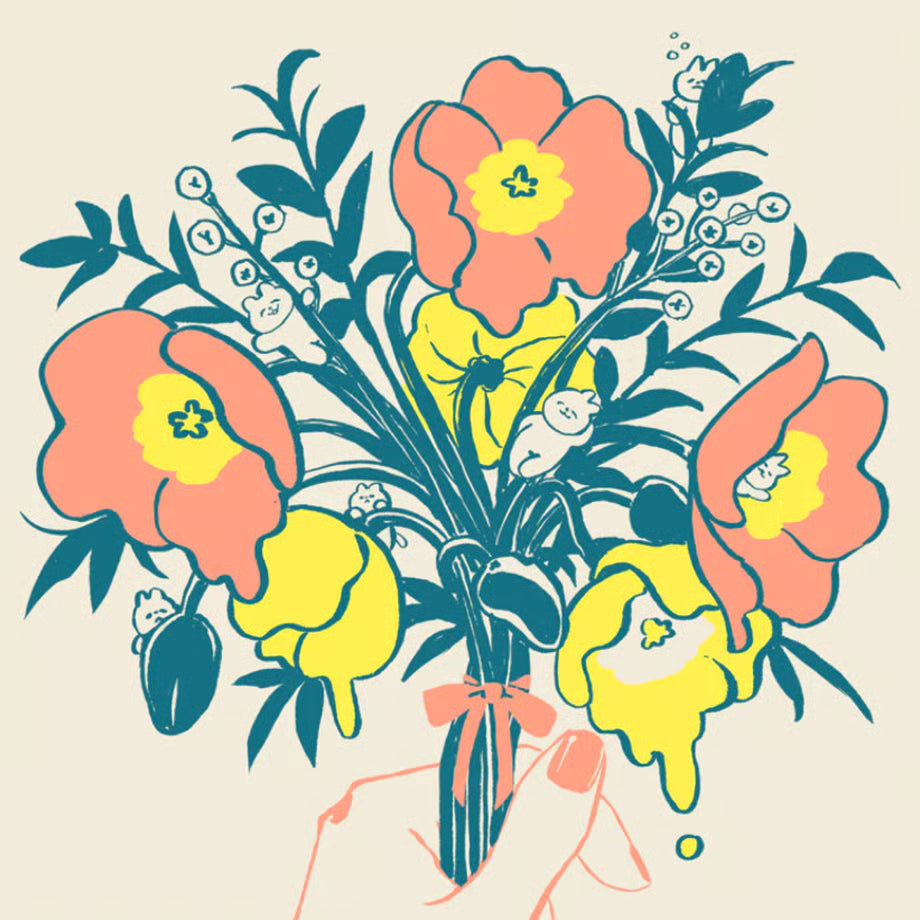 【宇宙サマー】MELTY BOUQUET T-SHIRT