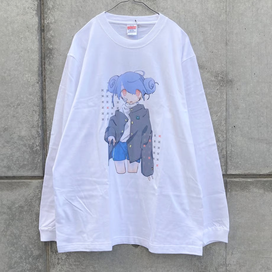 【ゆーきん】こぐま学ラン　ロングスリーブTシャツ