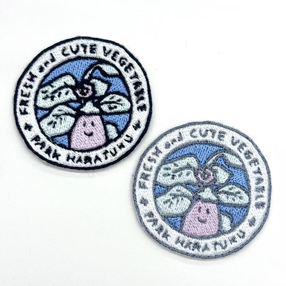 PARKオリジナル　刺繍ワッペン　ナスコイン