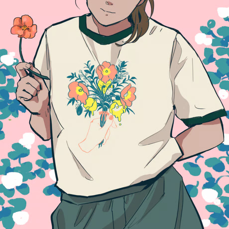 【宇宙サマー】MELTY BOUQUET T-SHIRT