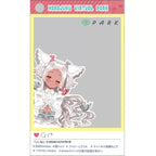 原宿バーチャルパーク　猫吹ケムリ　SNSクリアカード